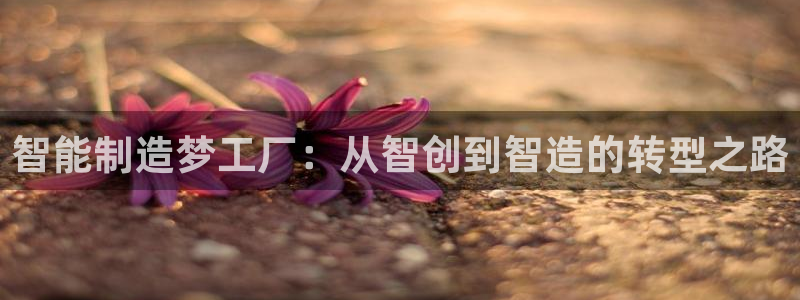 彩神v争霸是啥：智能制造梦工厂：从智创到智造的转型之路