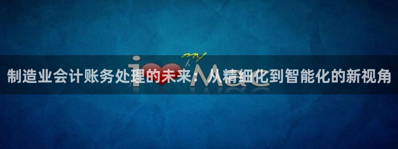 彩神ix官网是哪个公司的：制造业会计账务处理的未来：从精细化