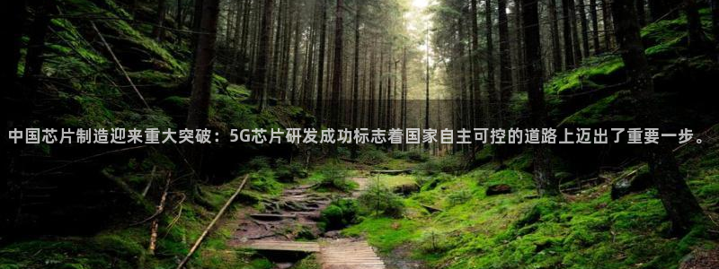 彩神ⅴll是什么样平台：中国芯片制造迎来重大突破：5G芯片研发成功标志着国家自主可控的道路上迈出了重要一步。